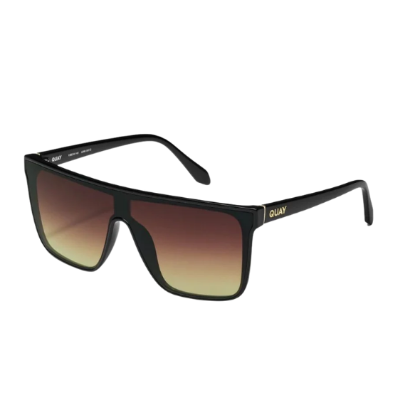 QUAY Nightfall Oversized Shield Sunglasses