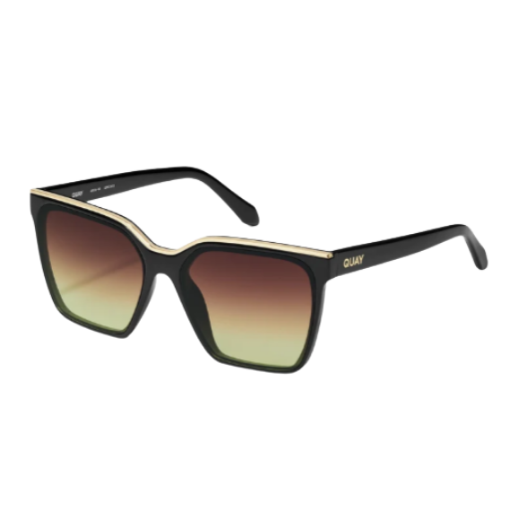 QUAY Level Up Oversized Square Sunglasses