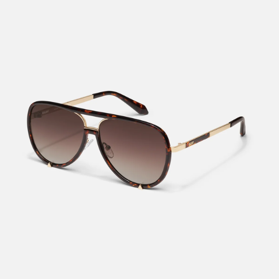 QUAY High Profile Large Aviator Sunglasses