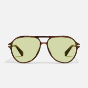 QUAY Day One Retro Oversized Aviator Sunglasses