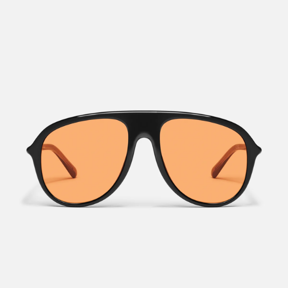 QUAY Chart Topper Bold Aviator Sunglasses