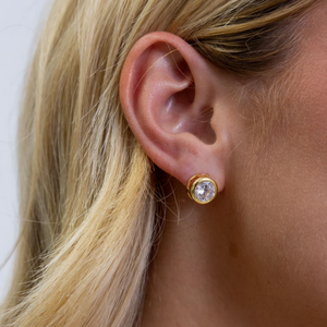 SAHIRA Alaina Bezel Studs