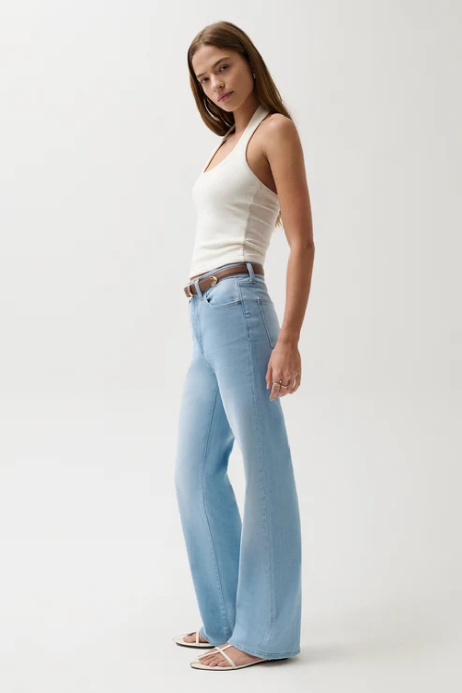 Pistola Evie High Rise Slim Boot Cut Jean (Windswept)