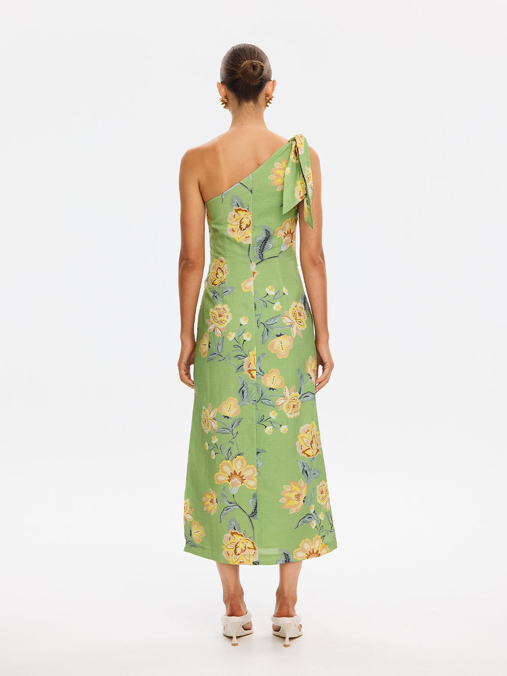 Eve One Shoulder Midi Dress