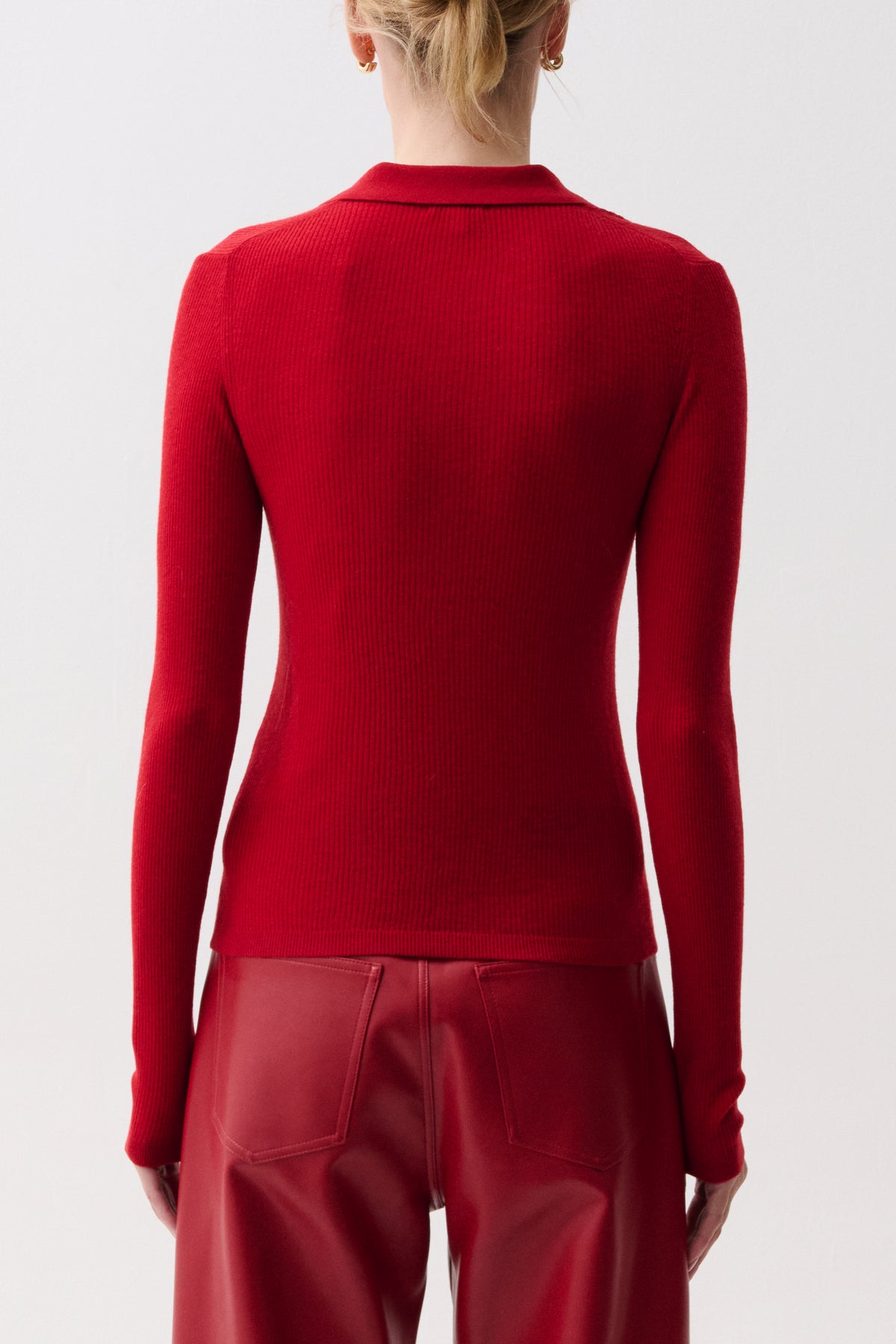 ELISE FEATHERWEIGHT POLO HENLEY